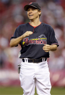 photo of Brian at the 2009 All Star baseball game